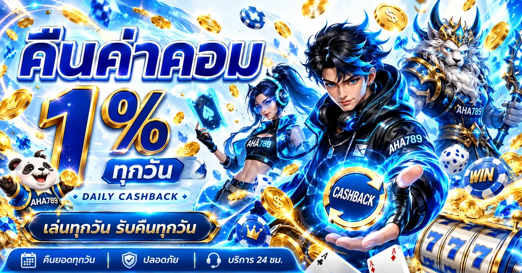 แบนเนอร์สล็อตออนไลน์ AHA789 พร้อมโบนัสต้อนรับ