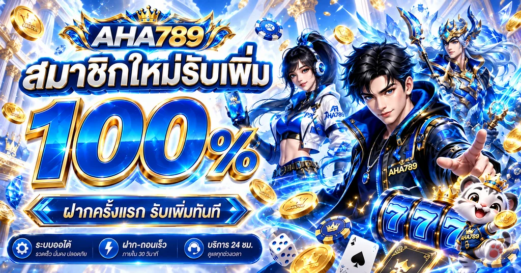 AHA789 สล็อตเว็บตรง คาสิโนออนไลน์ ฝากถอนออโต้